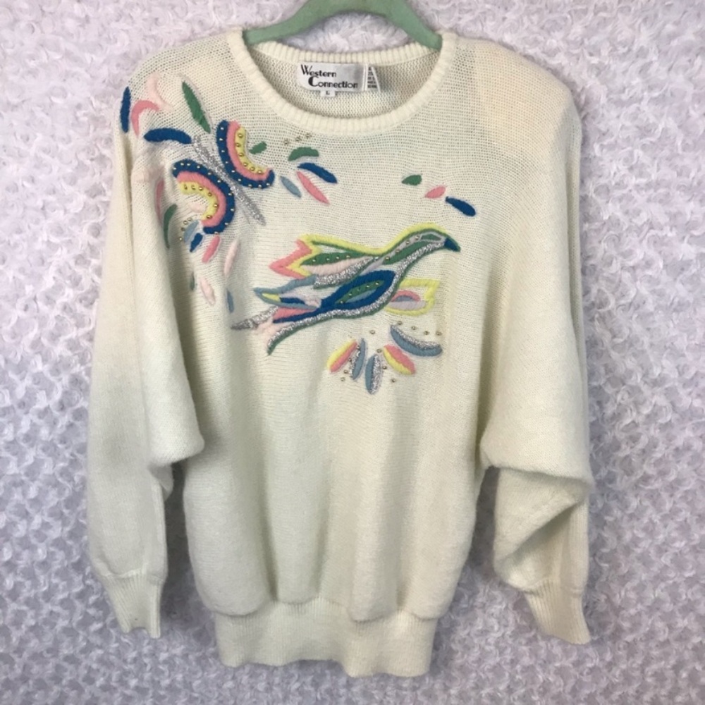 Vintage Embroidered Sweater
